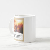 Ouder- en kindbinding met prijsopgave koffiemok (Voorkant links)