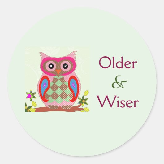 Ouder en ouder ronde sticker (Voorkant)