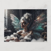 Ouder Fairy Verveeld in het Bad Briefkaart (Voorkant)