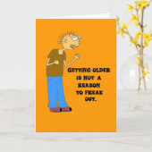 ouder het worden kaart (Gele Bloem)