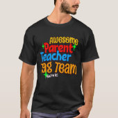Ouder Leraar LABEL TEAM School T-shirt (Voorkant)