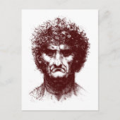 ouder man briefkaart (Voorkant)