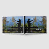 Ouder Man Vist Ouderdomskistorboek Gastenboek (Volledig)