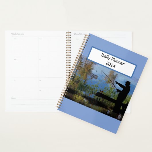 Ouder Man Vist Retirement Daily Planner (Display)