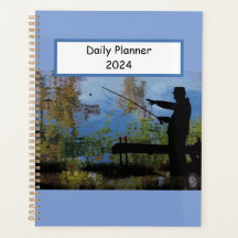 Ouder Man Vist Retirement Daily Planner