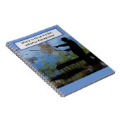 Ouder Man Vist Retirement Spiral Photo Notitieboek (Rechterzijde)