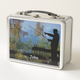 Ouder Man Vist Uittredingsdoos