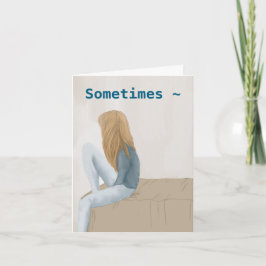 OUDER NAAR KIND - SORRY KAART