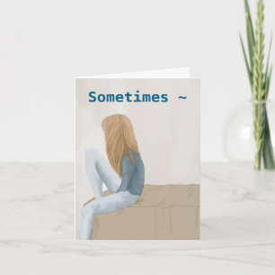OUDER NAAR KIND - SORRY KAART