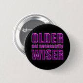 ouder niet wijzer ronde button 5,7 cm (Voorkant /achterkant)