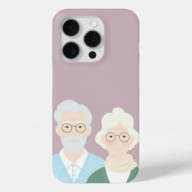 Ouder paar iPhone Case