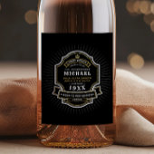 Ouder tot perfectie Naam & Geboorte Jaar Verjaarda Wijn Etiket