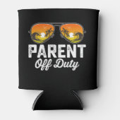 Ouder van dienst zonnebril laatste dag van de scho blikjeskoeler (Voorkant)