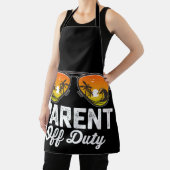 Ouder van dienst zonnebril laatste dag van de scho schort (Insitu)