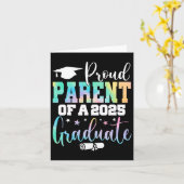 Ouder van een afgestudeerde van de klas van 2025 kaart (Gele Bloem)
