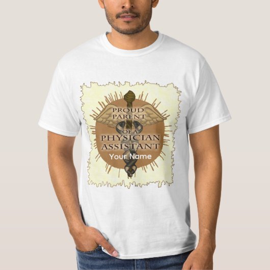 Ouder van Physician Assistant  T-shirt (Voorkant)
