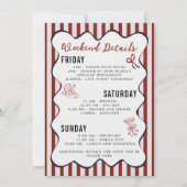 Ouder Wijzer Heter Rode Verjaardagsweekend Itinera Kaart (Achterkant)