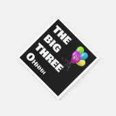 Ouder worden 30ste verjaardag Humor Servet (Hoek)