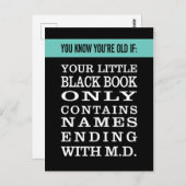 Ouder worden: Black Book heeft alleen artsen Briefkaart (Voorkant / Achterkant)