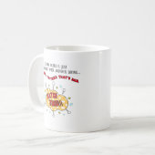 Ouder worden humoristische mok (Voorkant links)