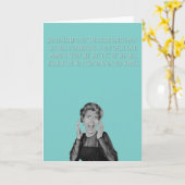 Ouder worden is een pijnkaart! kaart (Gele Bloem)