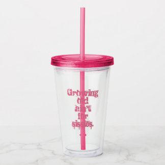 Ouder Worden Is Niet Voor Watjes Roze Letters Acryl Drinkbeker