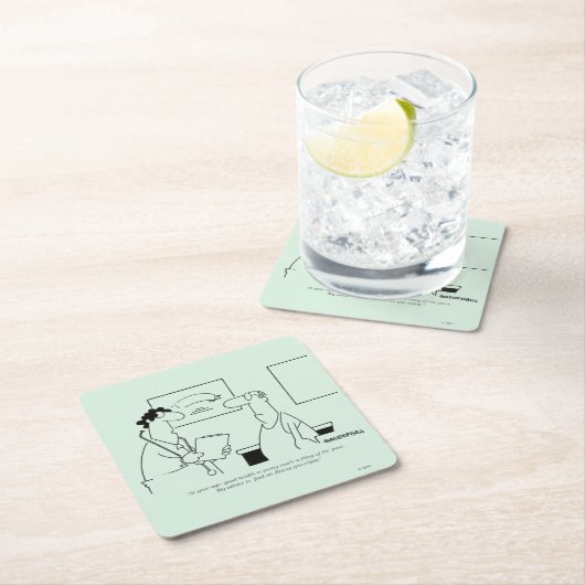 Ouder worden kartonnen onderzetters (Insitu)