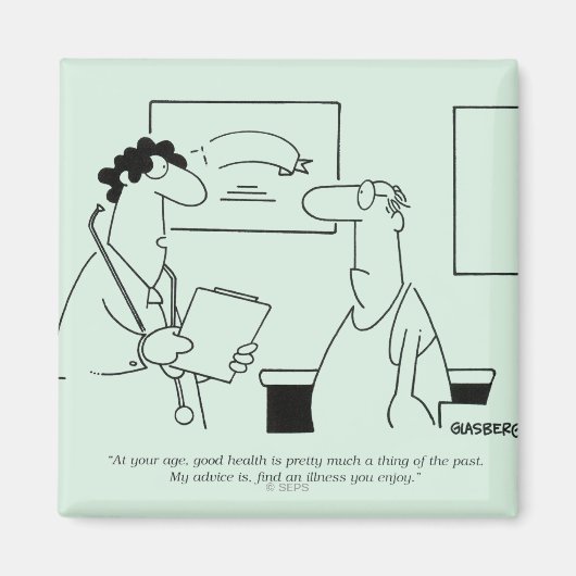 Ouder worden magneet (Voorkant)