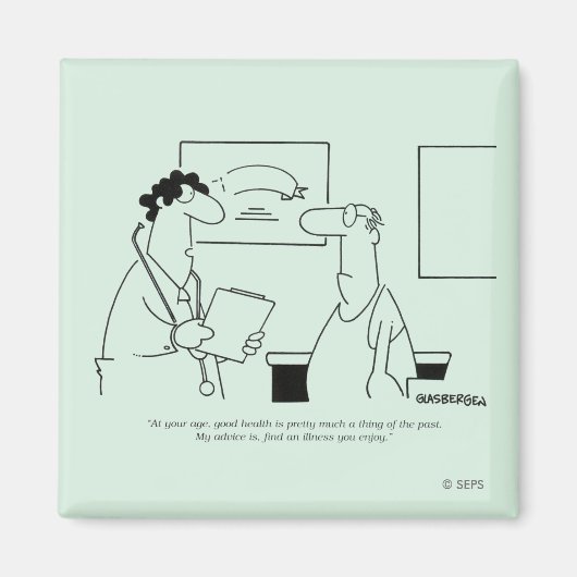 Ouder worden magneet (Voorkant)