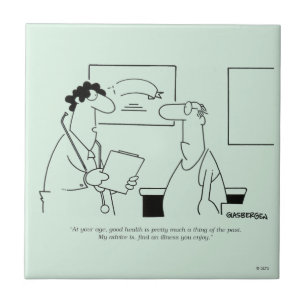 Ouder worden tegeltje