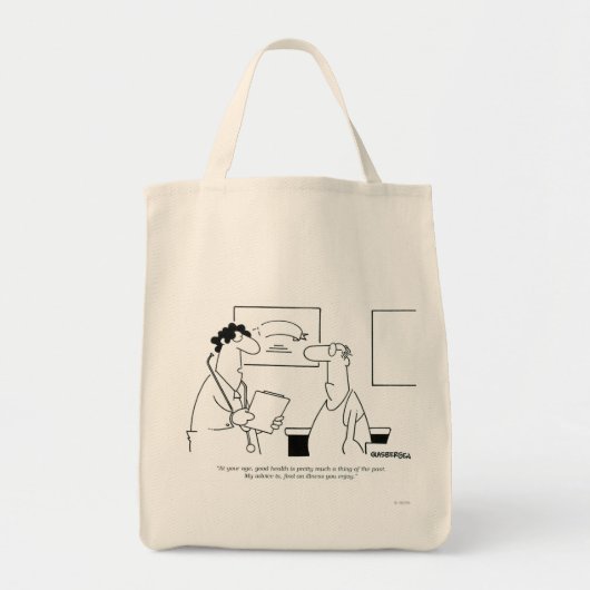 Ouder worden tote bag (Voorkant)