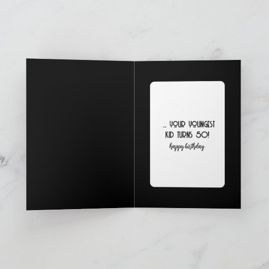 Ouder worden Verjaardag Humor Kaart (Binnen)