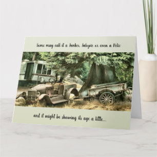 Ouder worden - Verjaardag Kaart