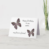 Ouder zuster Birthday wil Funny Birthday Wishes Kaart (Voorkant)