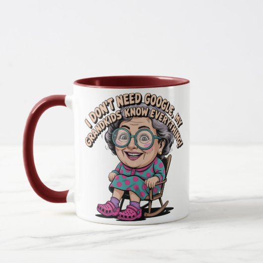 Ouderdom 11oz koffie Mok (Links)