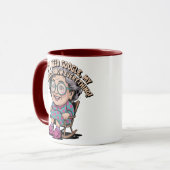 Ouderdom 11oz koffie Mok (Voorkant links)