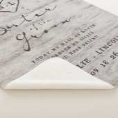 Ouderdom Berk Zuster van de bruidegom Hartelijk Qu Sherpa Deken (3/4)