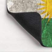 Ouderdom en kraakbedekking Koerdistan Muismat (Hoek)