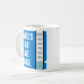 Ouderdom Gage 40e verjaardag Koffiemok (Voorkant links)