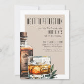 Ouderdom tot in de perfectie Mannen verjaardagsfee Kaart (Voorkant)
