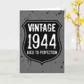 Ouderdom tot in de perfectie Verjaardag wenskaart  Kaart (Gele Bloem)