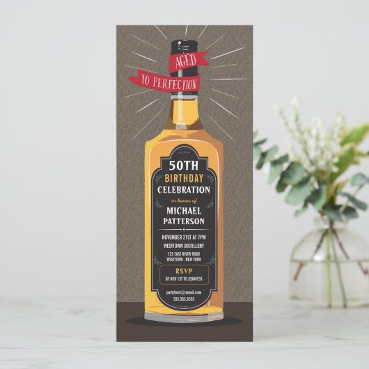 Ouderdom tot perfecte grootwinkelsteen kaart (Staand voorkant)