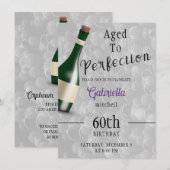 Ouderdom tot perfecte uitnodiging (Voorkant / Achterkant)