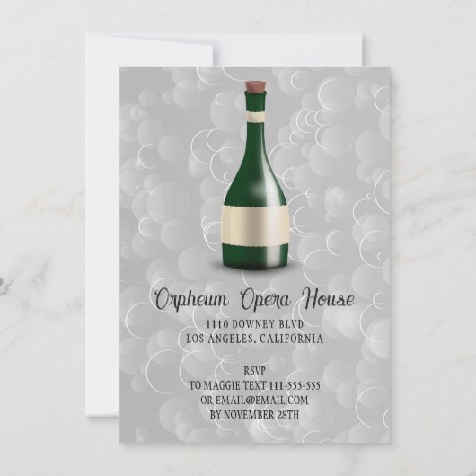 Ouderdom tot perfecte uitnodiging (Achterkant)