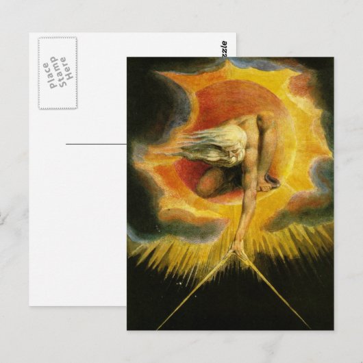 Ouderdom van dagen briefkaart (Voorkant / Achterkant)