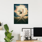 Ouderdom van dagen Een kompas op aarde plaatsen Poster (Thuiskantoor)