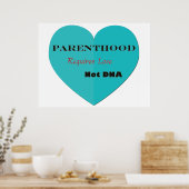 Ouderdom vereist geen DNA van de liefde Poster (Keuken)