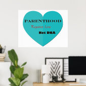 Ouderdom vereist geen DNA van de liefde Poster (Thuiskantoor)