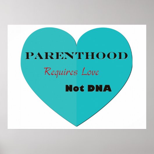 Ouderdom vereist geen DNA van de liefde Poster (Voorkant)