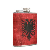  ouderdoms- en kraakbedekking van Albanië Heupfles (Rechts)